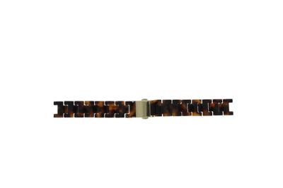 Horlogeband Fossil ES2922 Kunststof/Plastic Bruin 14mm
