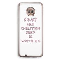 Christian Grey: Motorola Moto G6 Transparant Hoesje