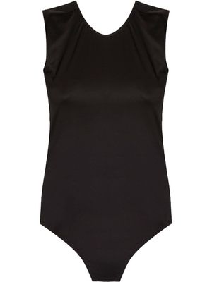 Brigitte maillot de bain à design dos-nu - Noir