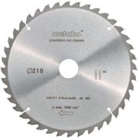 METABO Precisie gesneden cirkelzaagblad - 216 mm - 40 tanden - Verstek- en radiaalzagen - thumbnail