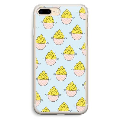 Citroenen: iPhone 7 Plus Transparant Hoesje