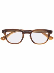 Garrett Leight lunettes de vue Douglas à monture carrée - Marron