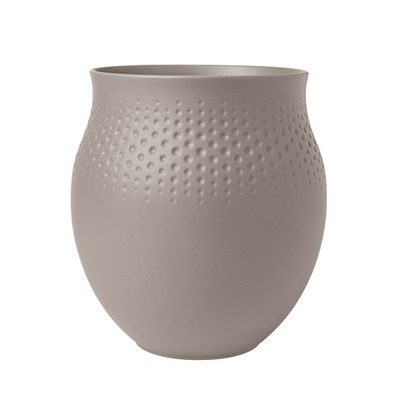 VILLEROY & BOCH - Collier - Vaas Perle Taupe 17,5cm