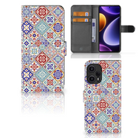 Xiaomi Poco F5 Bookcase Tiles Color