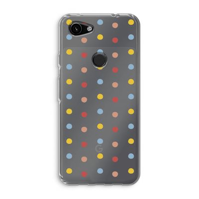 Bollen: Google Pixel 3a Transparant Hoesje