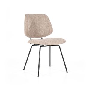 Eleonora Eetkamerstoel 'Lynn' kleur Beige Fletcher