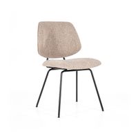 Eleonora Eetkamerstoel 'Lynn' kleur Beige Fletcher