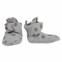 Lodger babyslofjes katoen Nomad Rib Sharkskin-3-6 mnd
