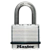 Masterlock 64mm treated steel body for weather resistance - 38mm octagonal boron- - M15EURDLF - thumbnail