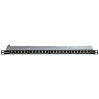 LINDY Patch-Panel 24 poorten Netwerkpatchpaneel 483 mm (19) CAT 6A 0.5 HE Zwart Ingericht LINDY Patch-Panel 24 poorten Netwerkpatchpaneel 483 mm (19) CAT 6A 0.5 HE Zwart Ingericht
