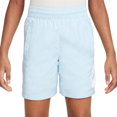 Nike Sportswear Club Broekje Woven Kids Lichtblauw Wit