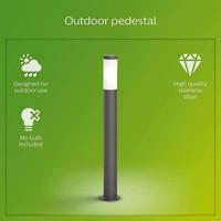 Philips Potelet Utrecht - 20W - antraciet