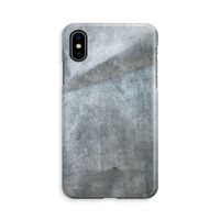 Grey Stone: iPhone X Volledig Geprint Hoesje
