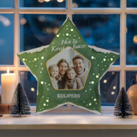 Papieren Kerstster personaliseren DIY - 42.5 cm - met lampjes Papieren Kerstster personaliseren DIY - 42.5 cm - met lampjes