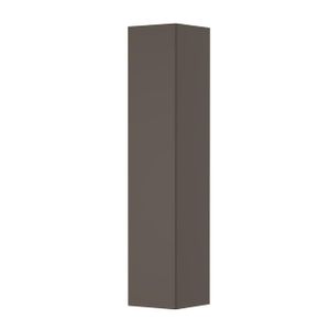 INK Badkamerkast - 35x35x169cm - 1 deur - links en rechtsdraaiend - greeploos - MDF lak taupe mat 1241155