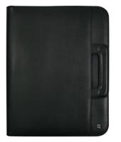 Schrijfmap desq a4 met rits en handvatten zwart