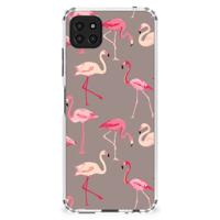 Samsung Galaxy A22 5G Case Anti-shock Flamingo Samsung Galaxy A22 5G Case Anti-shock Flamingo