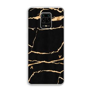 Gouden marmer: Xiaomi Redmi Note 10 Lite Transparant Hoesje