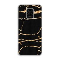 Gouden marmer: Xiaomi Redmi Note 10 Lite Transparant Hoesje