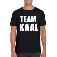 Zwart team kaal shirt voor heren - thumbnail