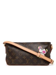 Louis Vuitton Pre-Owned x Takashi Murakami sac à bandoulière Panda Trotteur (2004) - Marron