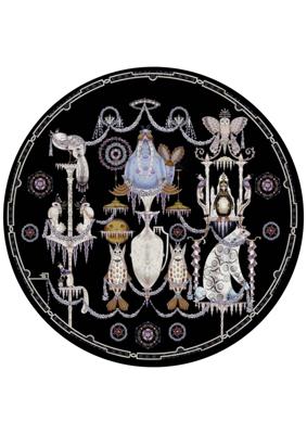 Moooi Carpets - Polar Byzantine Chapter V - 300 rond Vloerkleed