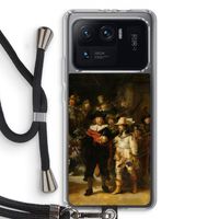 De Nachtwacht: Xiaomi Mi 11 Ultra Transparant Hoesje met koord