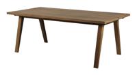Bendt Uitschuifbare Eettafel 'Mads' Gerookt Eiken, 200/243/286 x 95cm