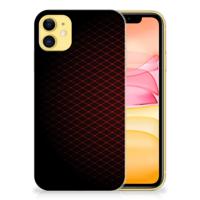 Apple iPhone 11 | TPU bumper | Geruit Rood