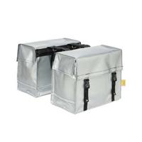 fietstas 55L Two Tone Mat Zwart Zilver