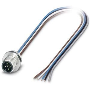 Phoenix Contact 1554568 Sensor/actuator inbouwconnector M12 Aantal polen (sensoren): 5 Stekker, inbouw 0.50 m 1 stuk(s)