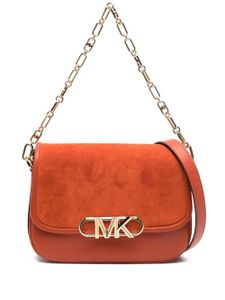 Michael Michael Kors sac à main en daim à plaque logo - Orange