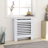 VidaXL Radiatorombouw 78 cm mdf wit VidaXL Radiatorombouw 78 cm mdf wit