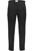 Lindbergh Lindbergh White Slim Fit Chino zwart, Effen