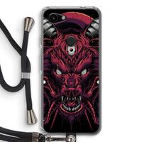 Hell Hound and Serpents: Pixel 3a Transparant Hoesje met koord