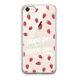 Don't forget to have a great day: iPhone 8 Transparant Hoesje