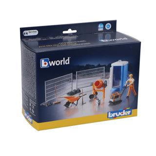 Bruder Bworld bouwset betonmolen en dixie