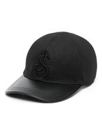 Jil Sander casquette à logo brodé - Noir - thumbnail