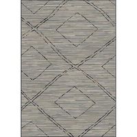 Vloerkleed Ukri - grijs - 160x230 cm