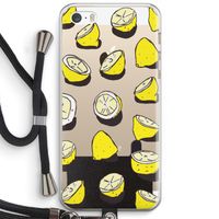 When Life Gives You Lemons...: iPhone 5 / 5S / SE Transparant Hoesje met koord