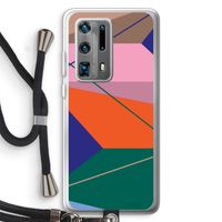 Gestalte 1: Huawei P40 Pro Plus Transparant Hoesje met koord