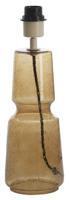 Light & Living Tafellamp 'Labin' Glas, 39cm, kleur Bruin (excl. kap)
