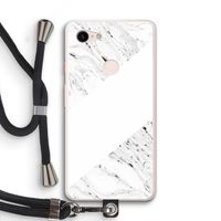 Biggest stripe: Pixel 3 XL Transparant Hoesje met koord