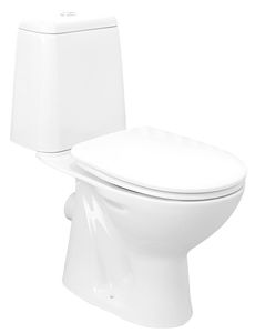 Aqualine Riga toilet zonder zitting wit PK