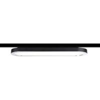 Paulmann Panel Loop 230V-railsysteem lamp URail LED vast ingebouwd 7 W LED Zwart (mat), Chroom