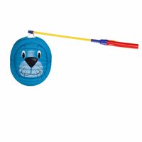 Dieren lampion zeehond 22 cm met lampionstokje