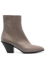 Roberto Festa bottines Allyk en cuir 80 mm - Gris