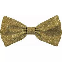 PLENTY GIFTS KERST VLINDERSTRIK GLITTER GOUD