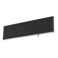 Globo Design wandlampSiegfried M zwart met schakelaar - 41751-12B
