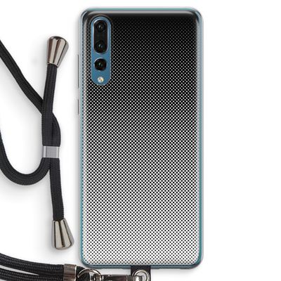 Musketon Halftone: Huawei P20 Pro Transparant Hoesje met koord
